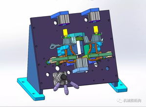 基于SolidWorks的汽车门锁焊接夹具模型设计与分析